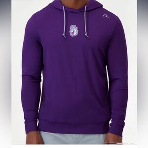 Rhoback JMU Hesi Collegiate Hoodie James Madison Men's Size XL Dark Violet New